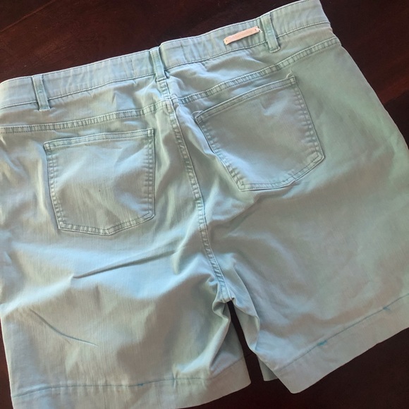 Soft Surroundings Denim Shorts 1X - Picture 6 of 6